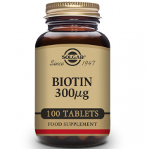 Solgar Biotina 300 µg - 100 Comprimidos