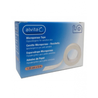 Alvita Esparadrapo Microporoso 1.25cm X 5m