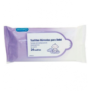 Alvita Toallitas Húmedas Para Bebé 24 u