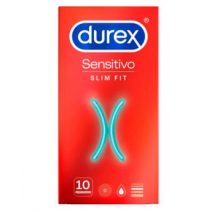 Durex Sensitivo Slim Fit 10u