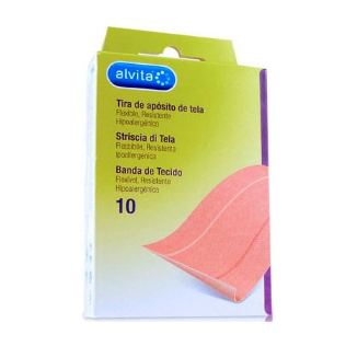 Alvita Tira de Apósito de Tela 1m x 6cm
