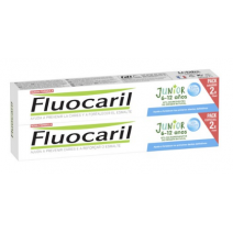 Fluocaril DUPLO Junior 6-12 años Sabor Chicle Pack 2x75ml