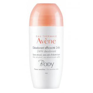 Avene Body Desodorante Eficacia 24H, 50 ml