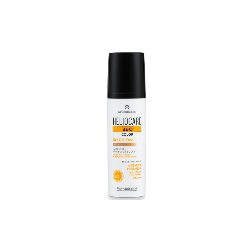 Heliocare 360º SPF50+ Gel Oil-free Color Bronze, 50ml