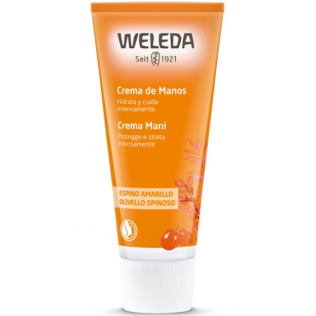 Weleda Crema de Manos Hidratante Espinoo Amarillo, 50ml