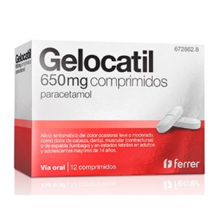 Gelocatil 650 mg 