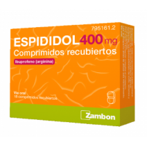 ESPIDIDOL 400 MG 18 COMPRIMIDOS RECUBIERTOS