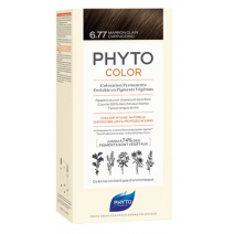 Phyto Color Coloracion Permanente Sensitive 6.77 Marron Claro Capuccno