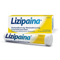Lizipaina 20 Comprimidos Para Chupar