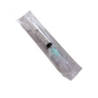 Alvita Jeringa con Aguja Estéril 5 ml, 21 g 1 1/2" (0.8 X 40 mm)