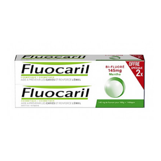 Fluocaril Pasta Bi-Flúor Menta 145mg Duplo 2x75ml