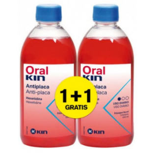 Oralkin DUPLO Enjuague Bucal 500ml + 500ml