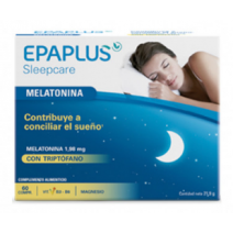 Epaplus Sleepcare Melatonina y Triptófano 60 capsulas