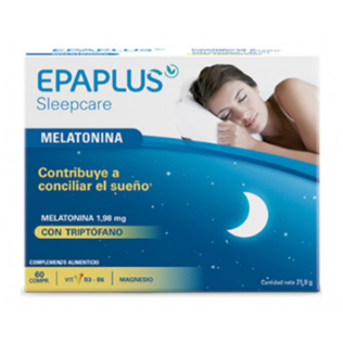 EPAPLUS SLEEPCARE MELATONINA CON TRIPTOFANO 60 COMPRIMIDOS
