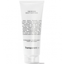 Transparent Lab Time Reverse Beauty Sleep Mask 75ml