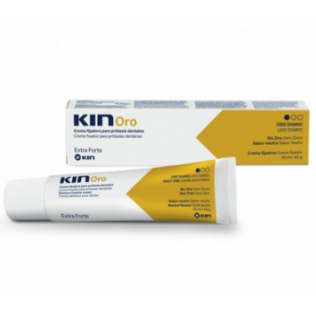 Kin Oro Crema Fijadora Para Prótesis Extra Fuerte 40ml