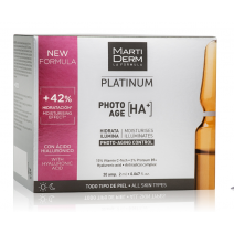 Martiderm Platinum Photo Age Antiaging Plus Reafirm. Antioxidante 30 ampollas