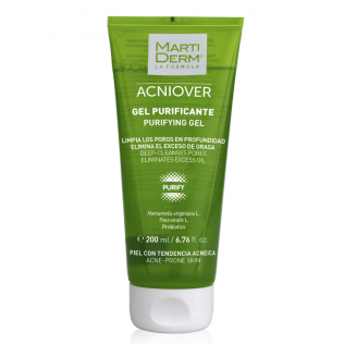 Martiderm Acniover Gel Limpiador Purificante, 200ml