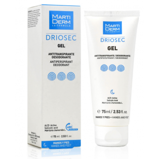 Martiderm Driosec Desodorante Gel Manos y Pies, 75ml