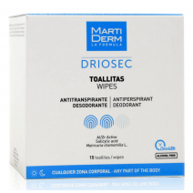 Martiderm Driosec Toallitas, 15u