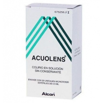ACUOLENS 5.5/3 MG/ML COLIRIO 30 MONODOSIS SOLUCION 0.5 ML