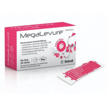 Megalevure Sabor Fresa, 10 Sticks