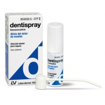 DENTISPRAY 50 MG/ML AEROSOL BUCAL SOLUCION 5 ML