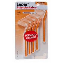 CEPILLO INTERDENTAL LACER ANGULAR EXTRAFINO SUAVE 10 UNIDADES