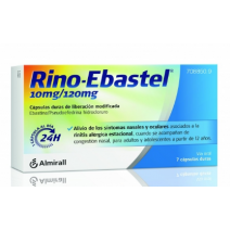 Rino Ebastel 10/120 Mg 7 Capsulas