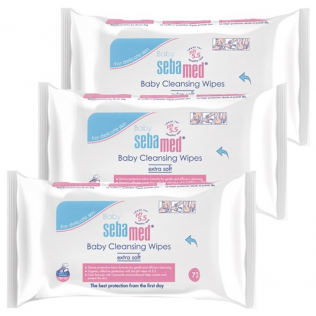 Sebamed TRIPLO 3X72 Toallitas Limpiadoras