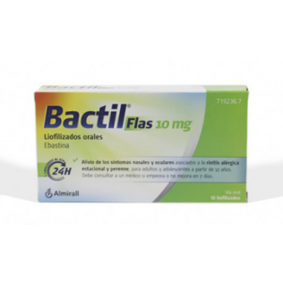 BACTIL FLAS 10 MG 10 LIOFILIZADOS ORALES