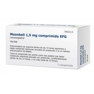 MOONBELL EFG 1.5 MG 1 COMPRIMIDO