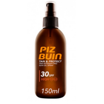 Piz Buin Tan & Protect SPF30 Aceite Solar Intensificadora Bronceado, 150ml