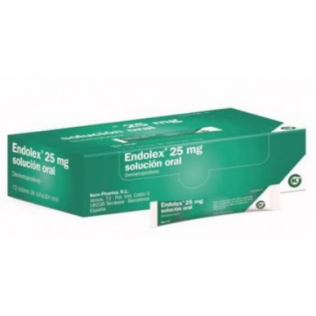 ENDOLEX 25 MG 10 SOBRES SOLUCION ORAL 10 ML