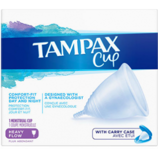 Tampax Copa Menstrual Flujo Abundante