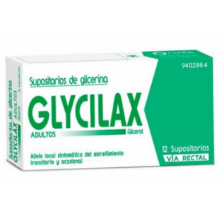 Glycilax Adultos Supositorios de Glicerina, 12 Unidades