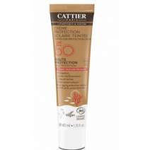 Cattier Crema Protección Solar con Color SPF50 40 ml