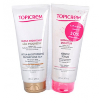 TOPICREM PACK BRONCEADO PROLONGADO 200ML + EXFOLIANTE 200ML