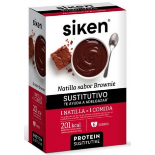 Siken Sustitutive Natilla Brownie 6 Sobres