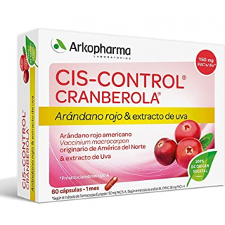 Arkopharma Cis-Control Cranberola 60 cápsulas