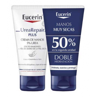 Eucerin Duplo Repair Crema de Manos 2 x 75ml