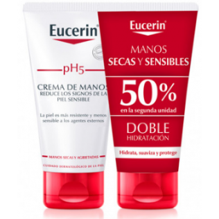 Eucerin DUPLO Crema de Manos 2 x 75ml