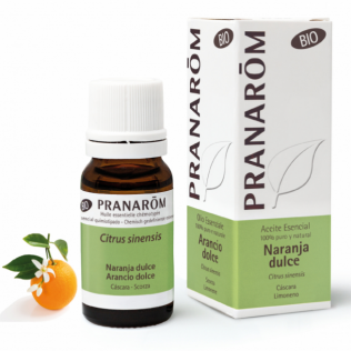 Pranarom Aceite Esencial Naranja Dulce 10 ml, Citrus sinensis BIO