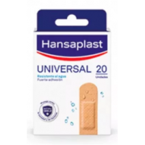Hansaplast Elastic Anti-Bacteriano, apósito 1m x 6cm