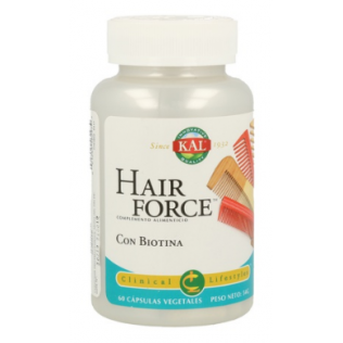 KAL Force Hair con Biotina  60 vegcaps