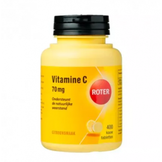 Roter Vitamina C 70mg 400 comprimidos