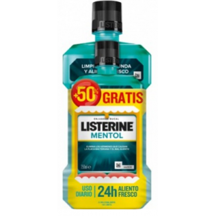 Listerine Mentol, 500ml + REGALO 250ml
