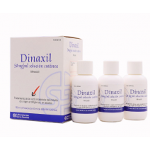 DINAXIL 50 MG/ML SOLUCION CUTANEA 3 FRASCOS 60 ML