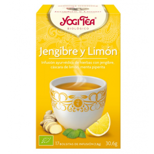 Yogi Tea Té Jengibre y Limón 17 Bolsitas