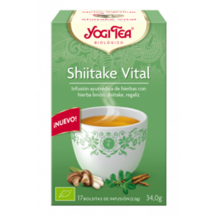 YOGI TEA SHIITAKE VITAL 17 BOLSITAS